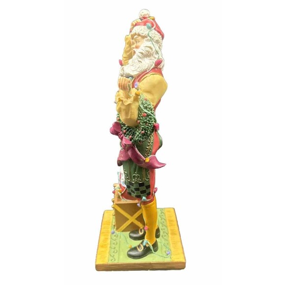 Lenox Santa’s Merry Mix Up Christmas Santa Claus Figurine 2015 LIMITED EDITION - Picture 2 of 8